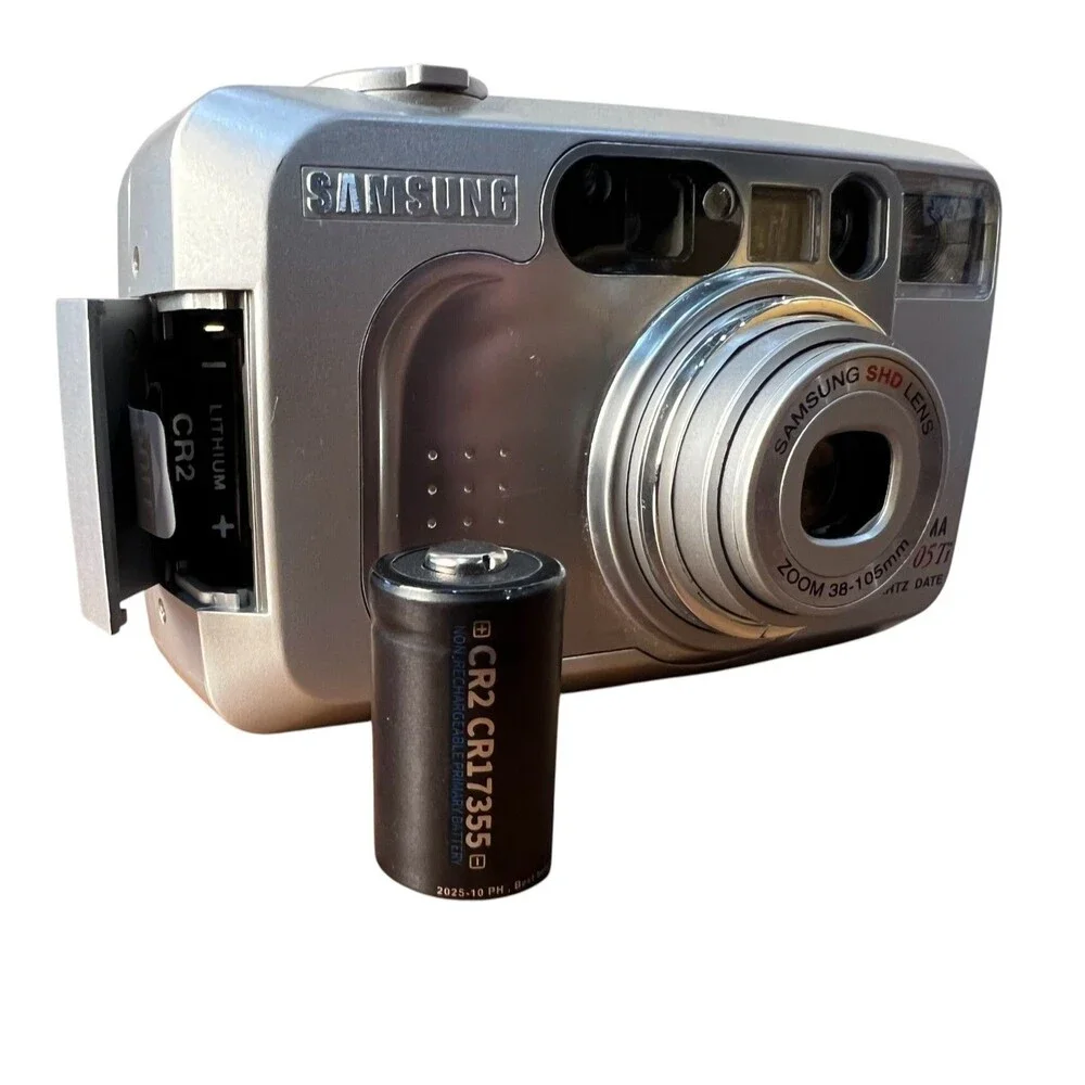 Samsung Maxima Zoom 105Ti Quartz Date 35mm Point & Shoot Film Camera #93516554